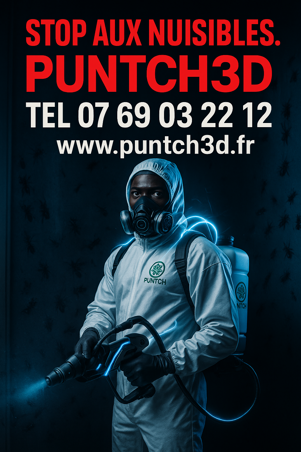 Galerie Puntch 3d Extermination Des Nuisibles Service de Nettoyage — visuel 4