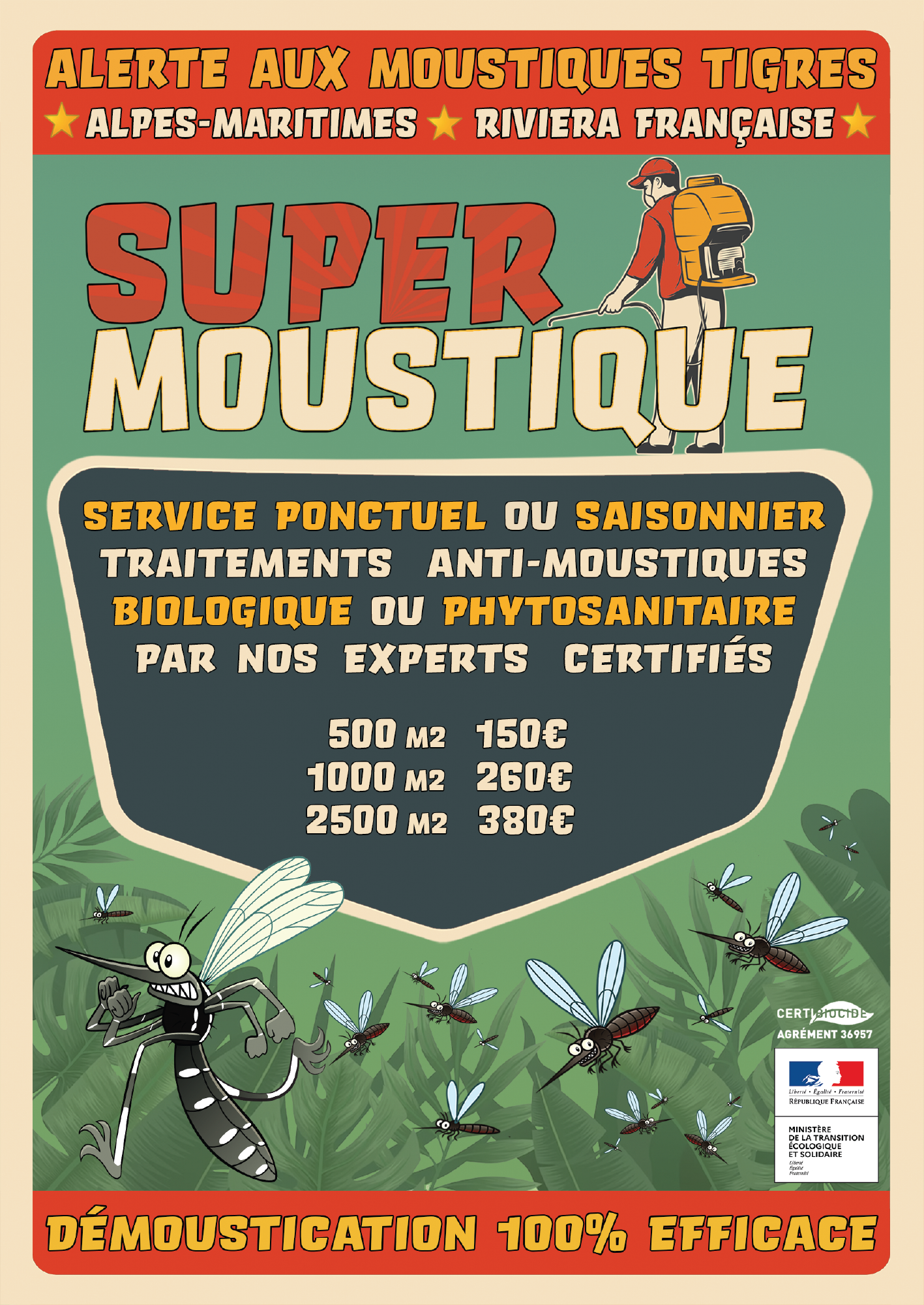 Galerie Supermoustique - Démoustication Côte D'azur — visuel 4