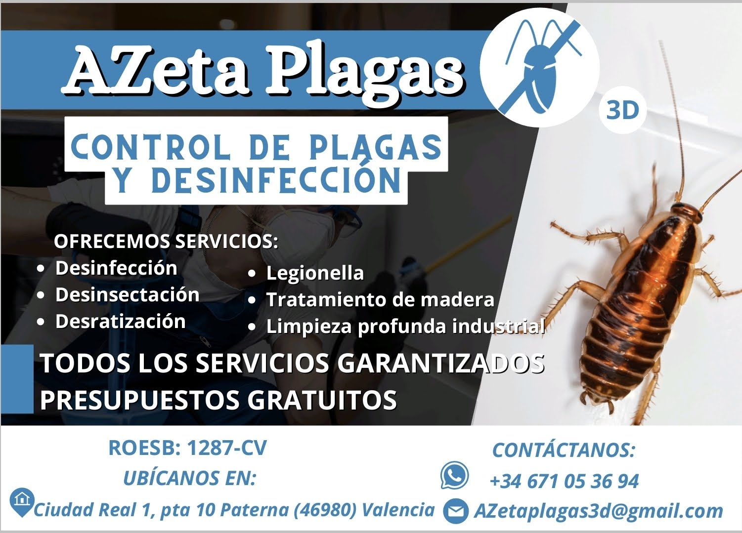 Imagen de presentación AZeta Plagas 3D