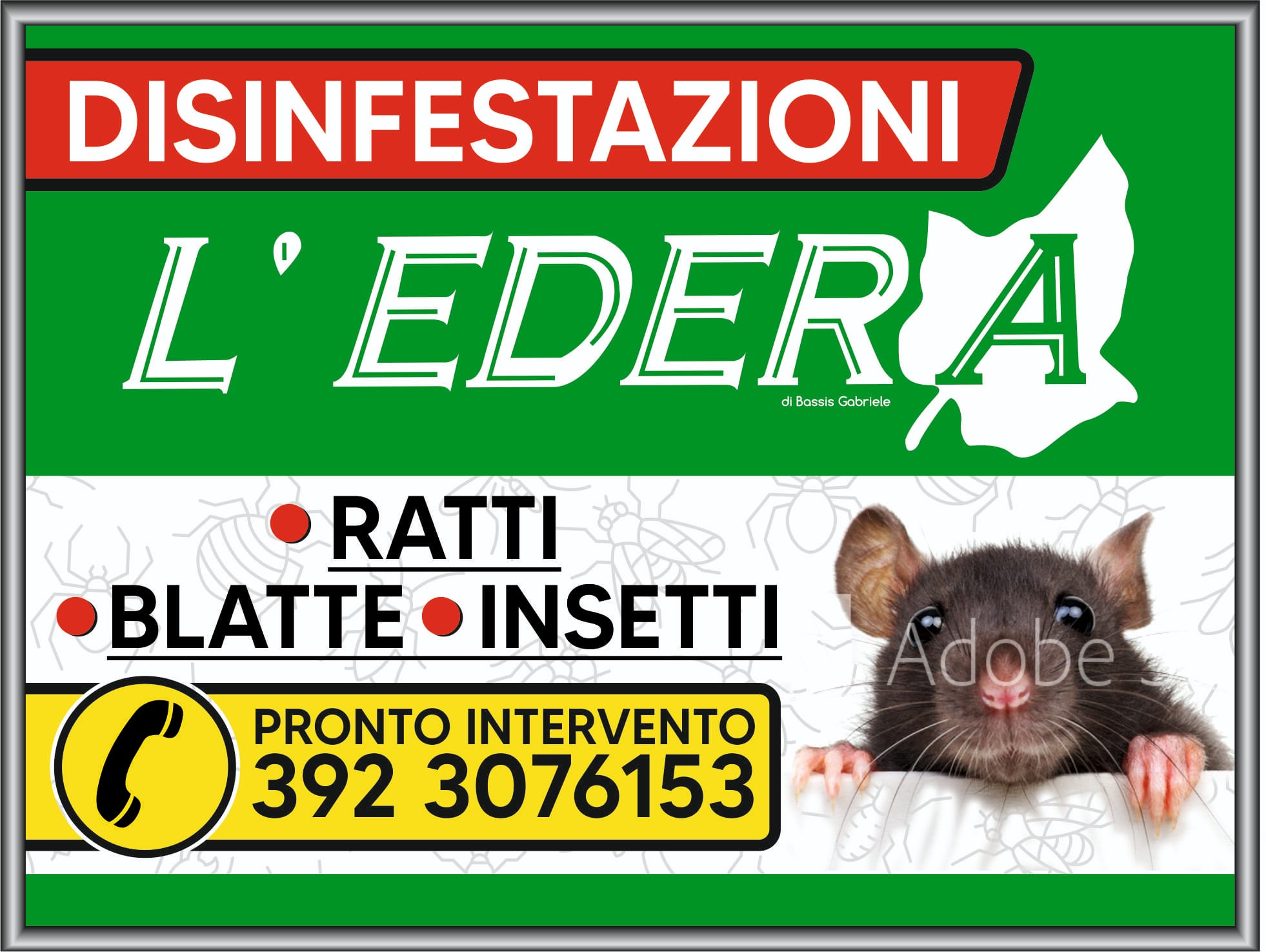 Logo Edera Servizi disinfestazione